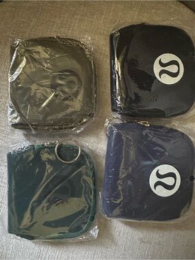 Coin Pouches - Assorted Navy, Black, Teal,black,green